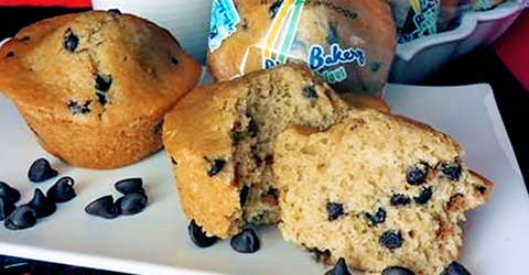 WG Simply Chocolate Chip Muffin- Skybluefoods.com